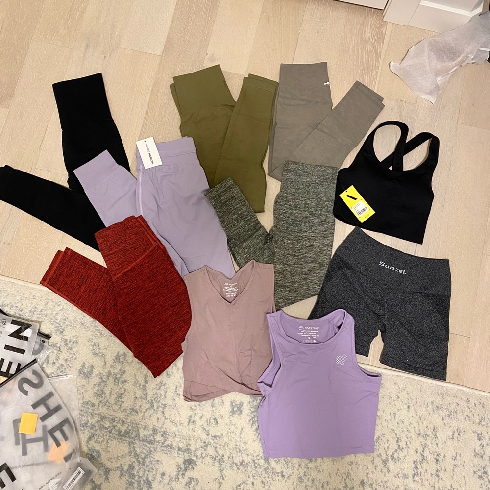Activewear Lot - More items beyond first pic!!! Details below! FREE SHIPPING